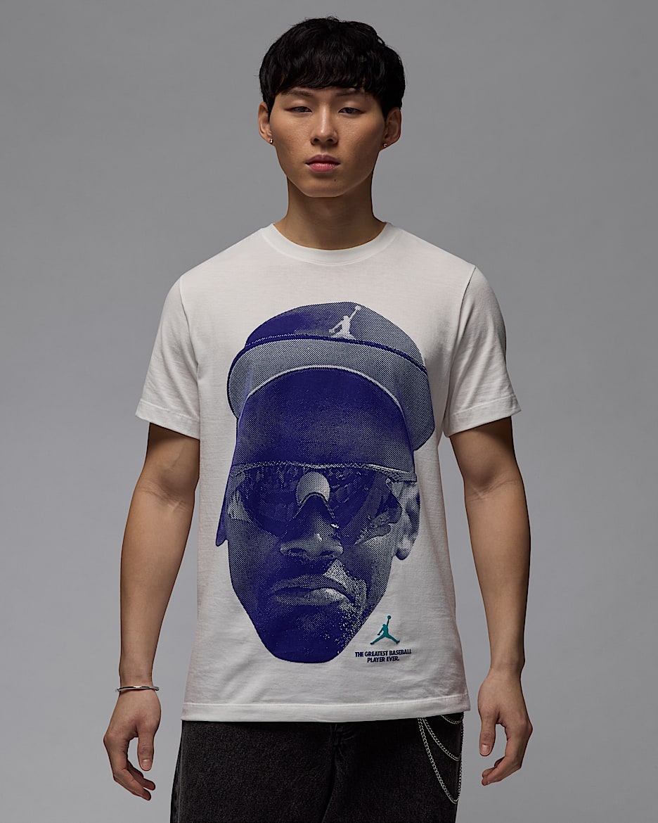 ジョーダン メンズ クルーネック Tシャツ - サミットホワイト