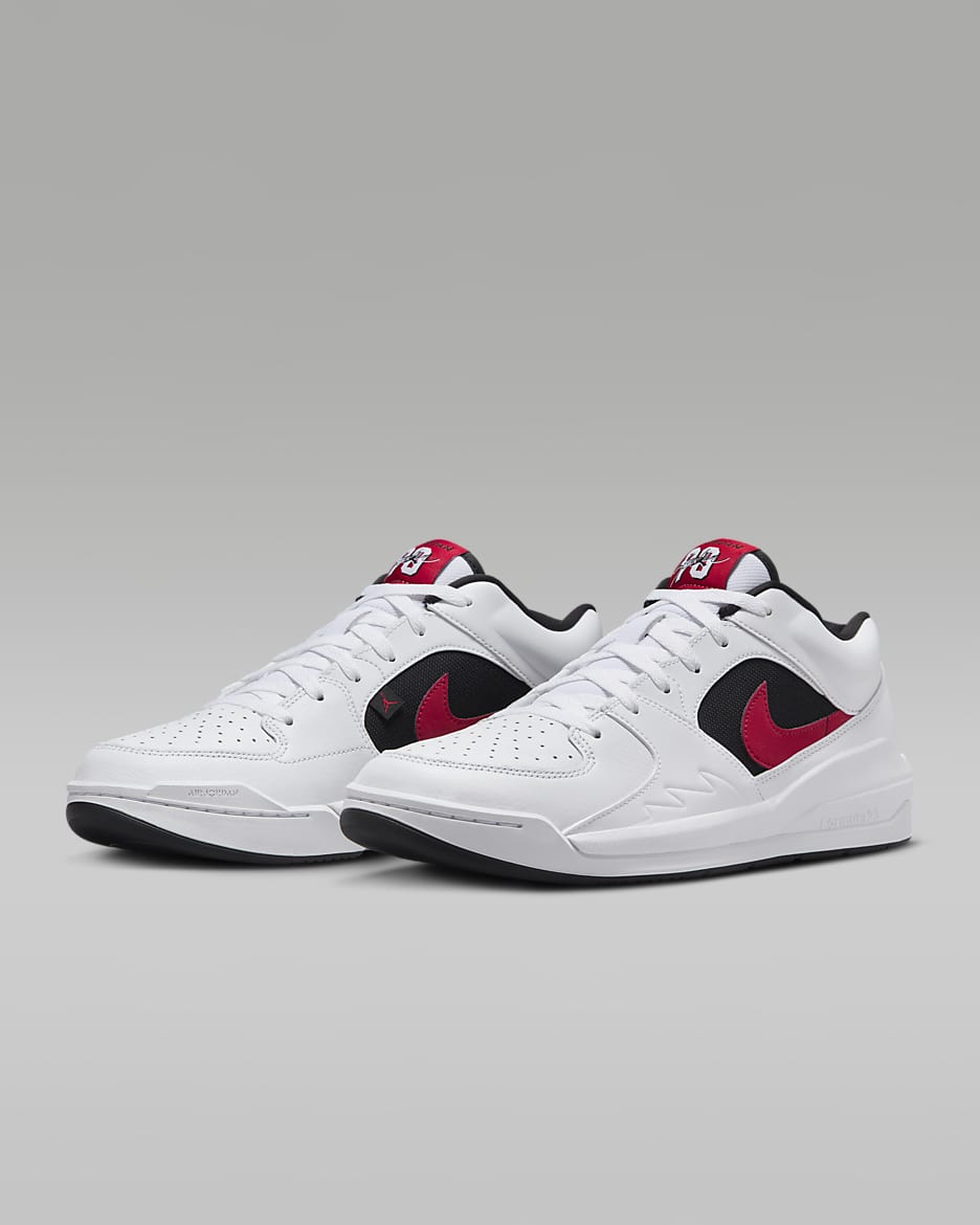 Jordan Stadium 90 Men's Shoes - White/Black/Gym Red