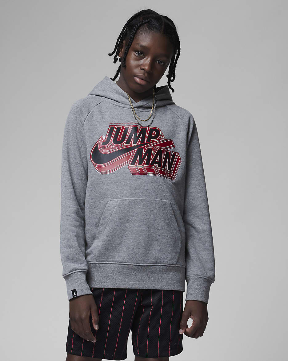 Jordan Hoodie für ältere Kinder - Carbon Heather