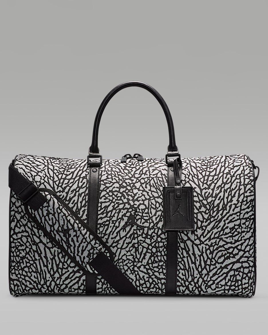Bolsa de lona (40 L) Jordan Icon - Negro/Estampado