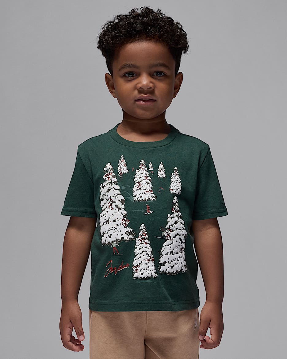 Jordan Toddler Winterland T-Shirt - Midnight Green