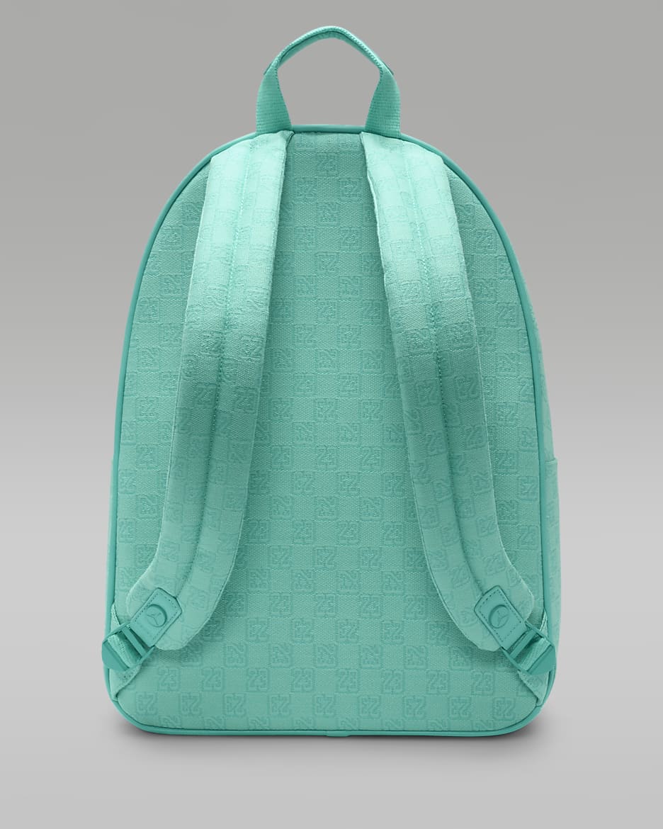 Mochila (25 L) Jordan Monogram - Esmeralda creciente