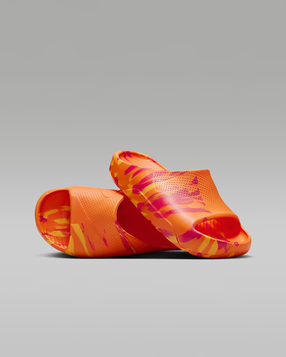 Jordan Post Older Kids' Slides - Orange Blaze/University Red/Orange Peel