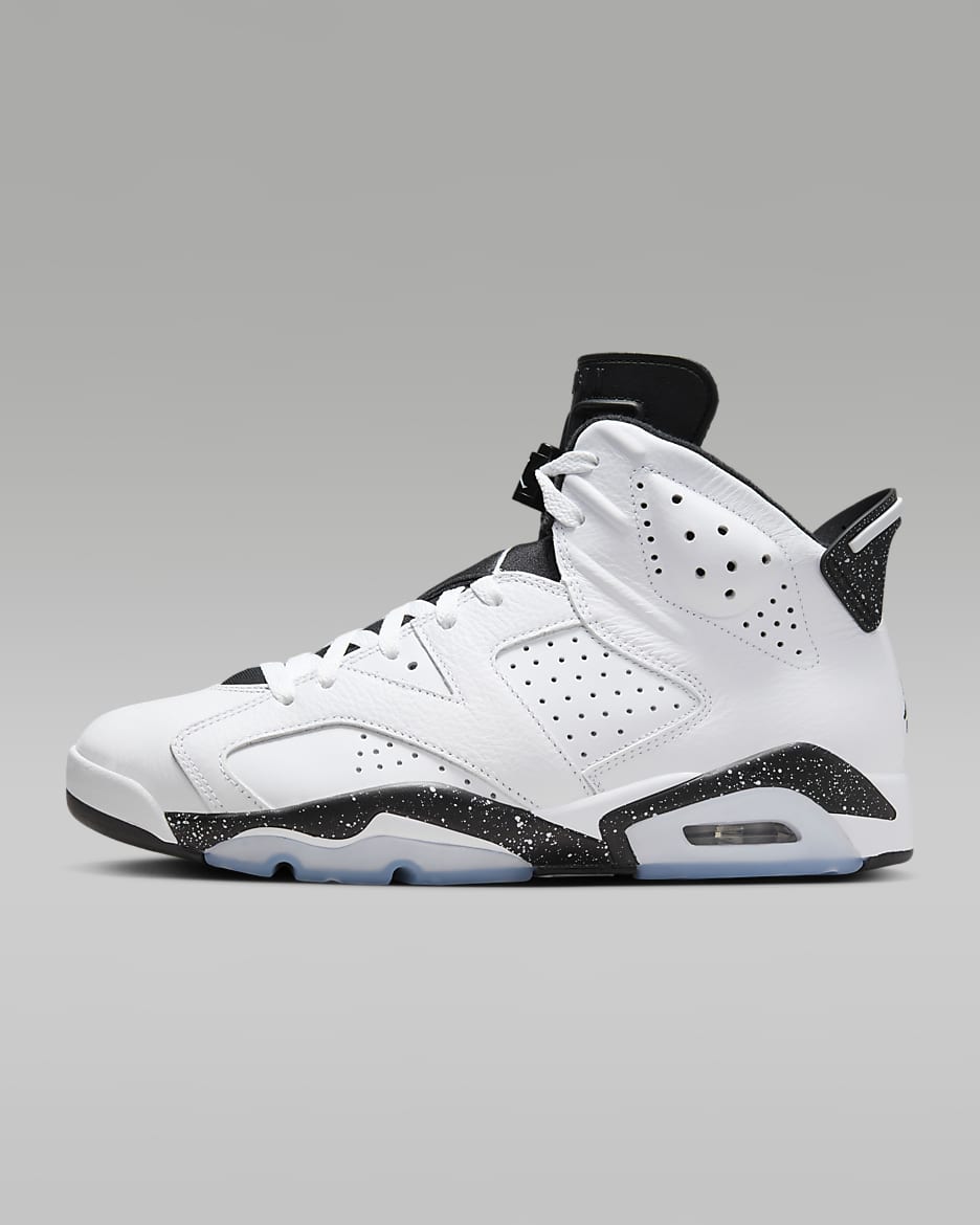 Air Jordan 6 Retro 'White/Black' Men's Shoes - White/Black