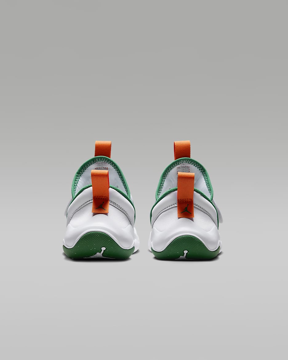 Jordan 23/7 Little Kids' Shoes - Football Grey/White/Orange Blaze/Pine Green