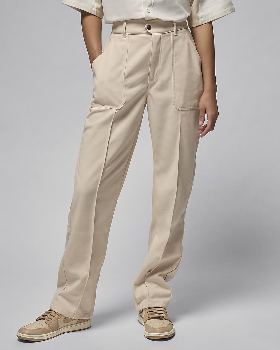 Jordan Women's Woven Trousers - Legend Light Brown