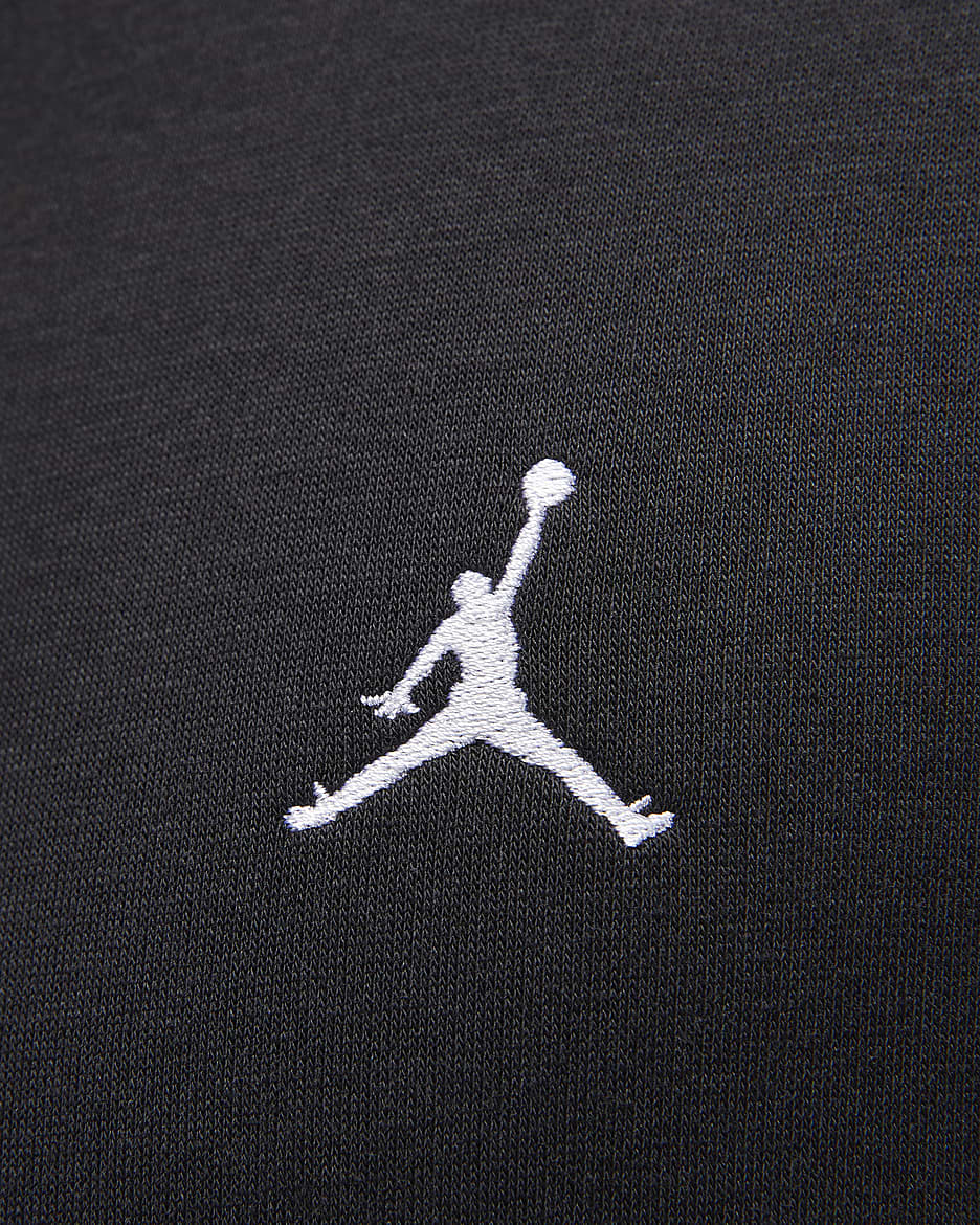 Sweat à capuche imprimé Jordan Brooklyn Fleece pour homme - Noir/Blanc