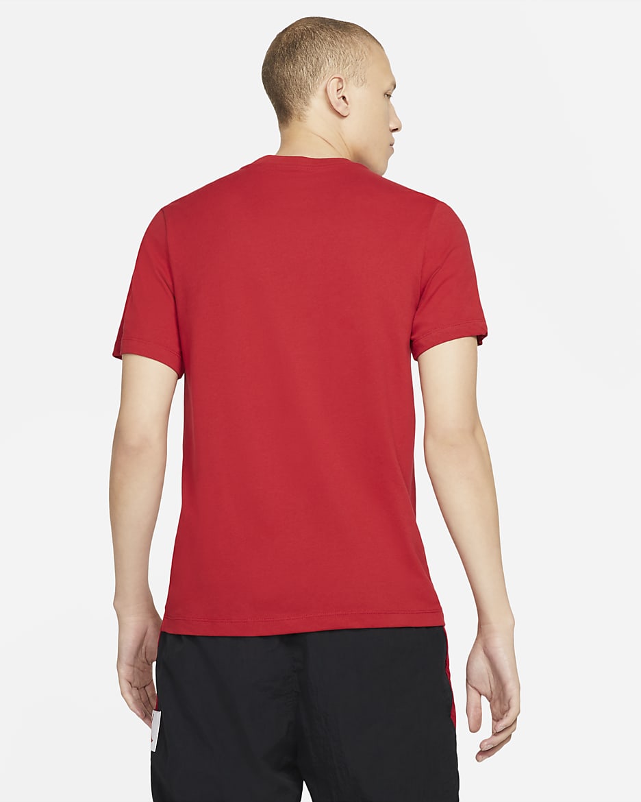 Jordan Jumpman T-skjorte for herre - Gym Red/Svart