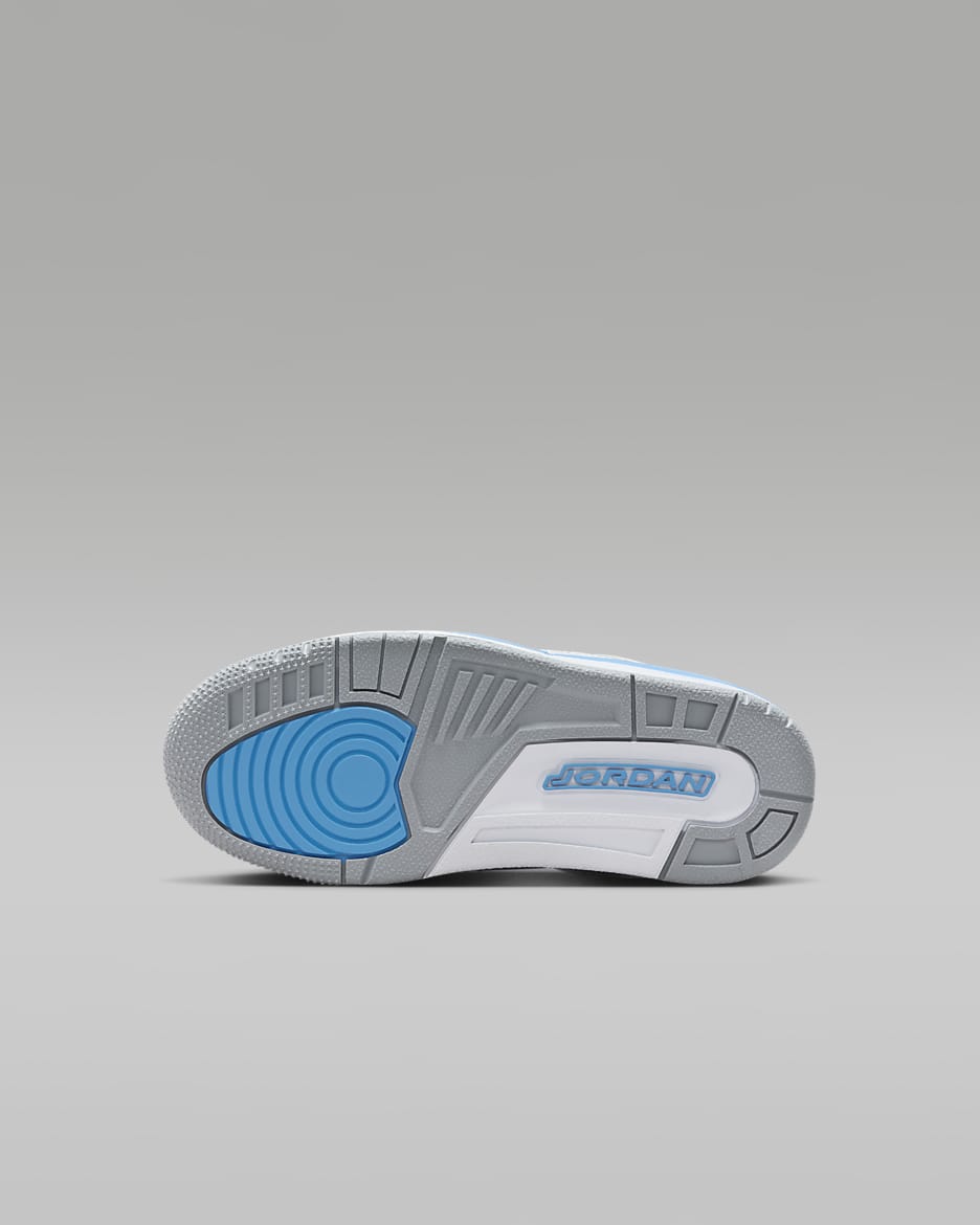Jordan Spizike Low Younger Kids' Shoes - White/Wolf Grey/Anthracite/University Blue