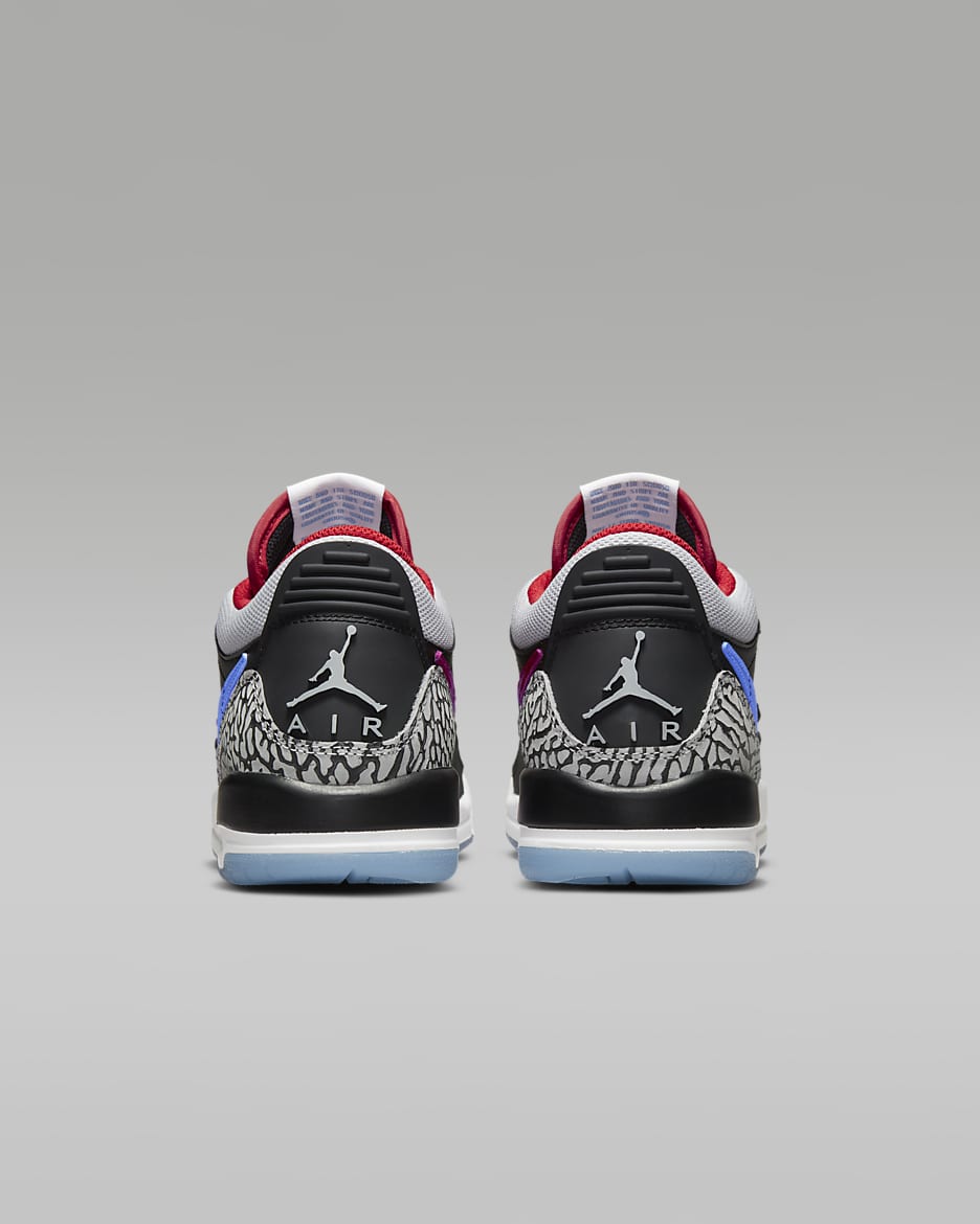 Air Jordan Legacy 312 Low Older Kids' Shoes - Black/Valour Blue/University Red/Wolf Grey