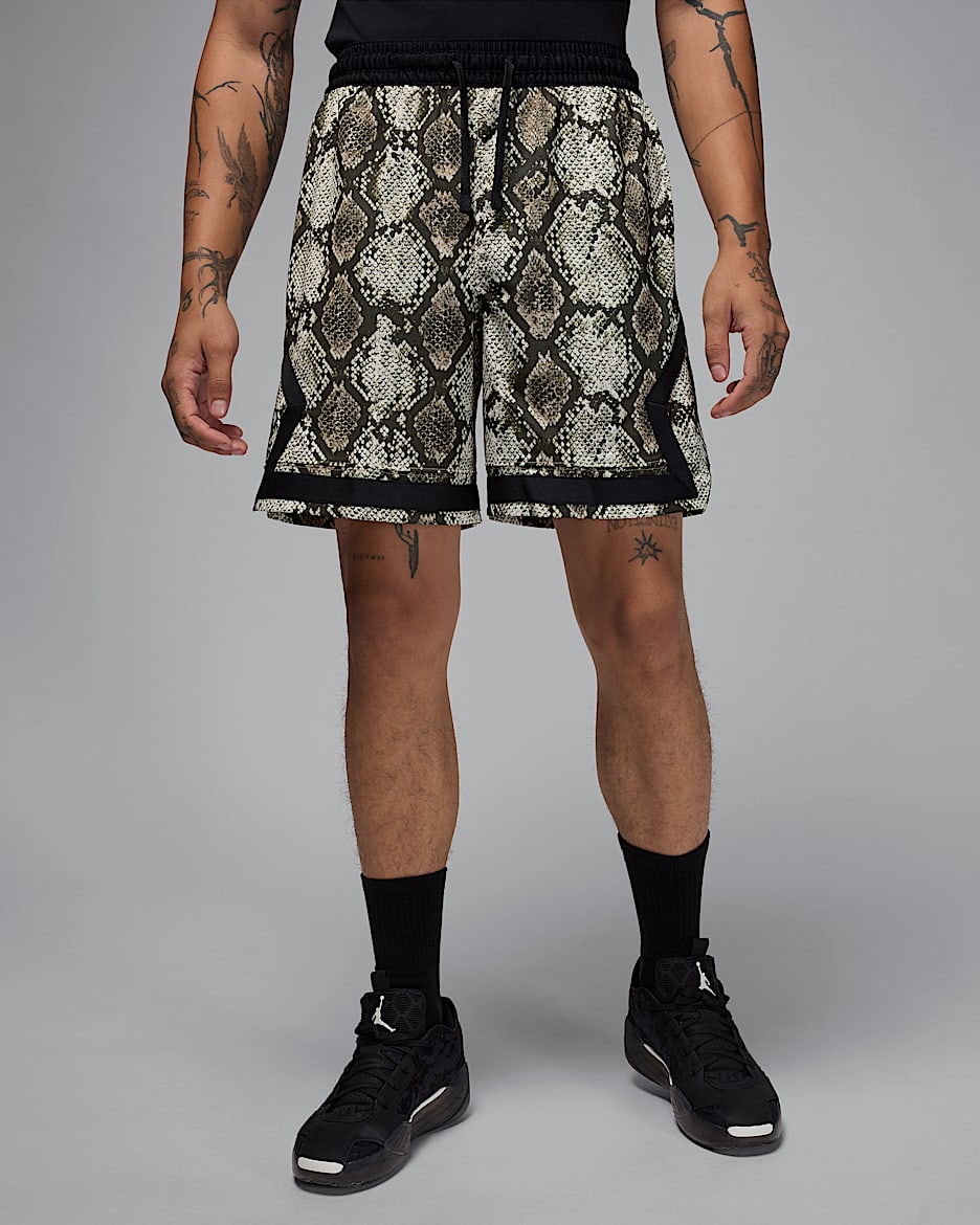 Shorts de malla Diamond Dri-FIT para hombre Jordan Sport - Vela/Negro