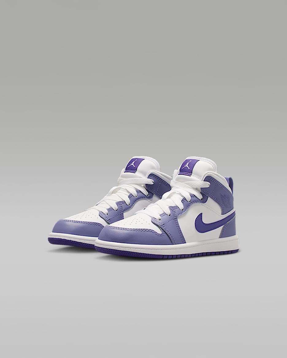 Jordan 1 Mid Little Kids' Shoes