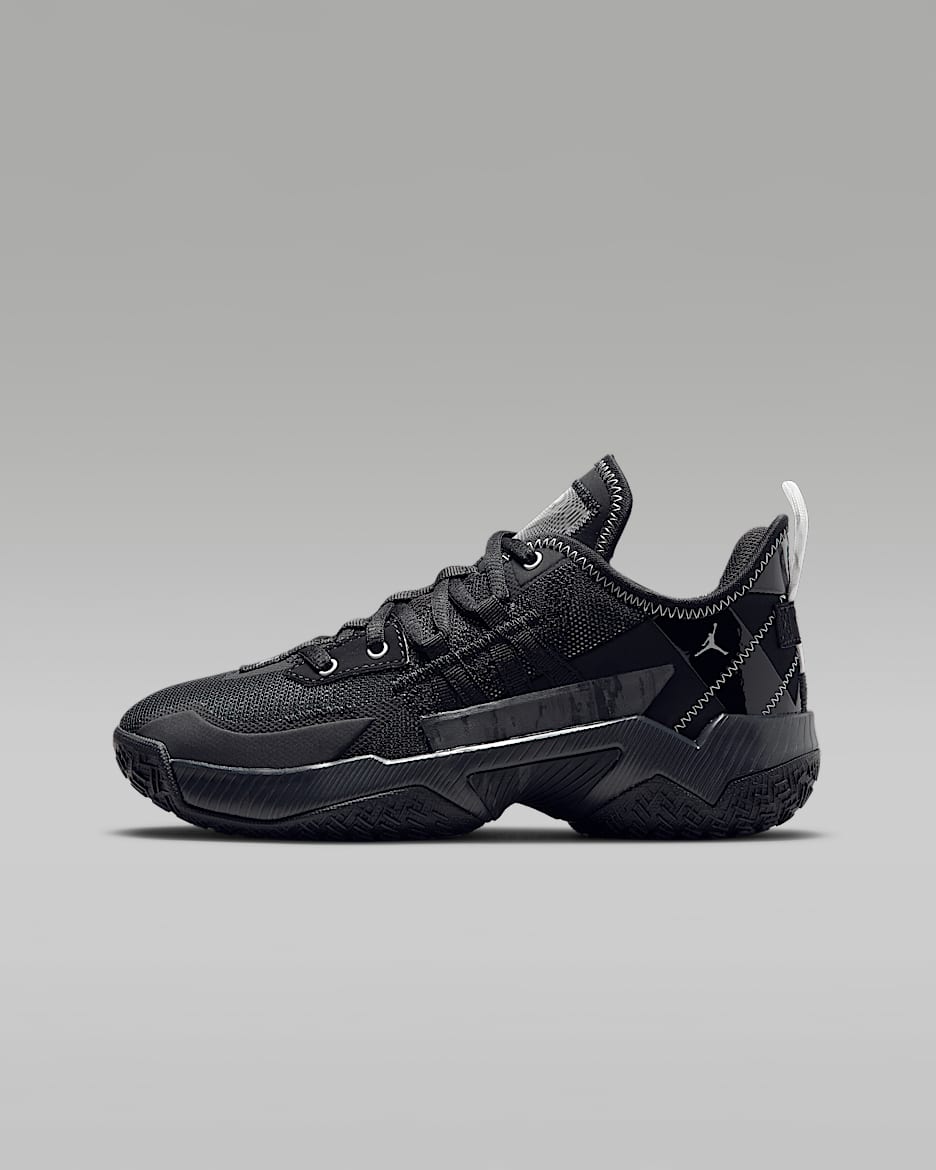 Black Jordan One Take Ii Gs Top Westbrook Shoes Black