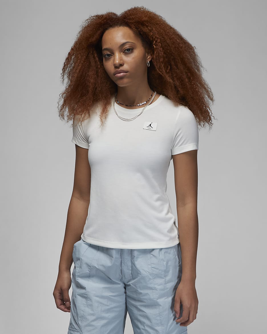 Jordan Women's Slim T-Shirt - Sail