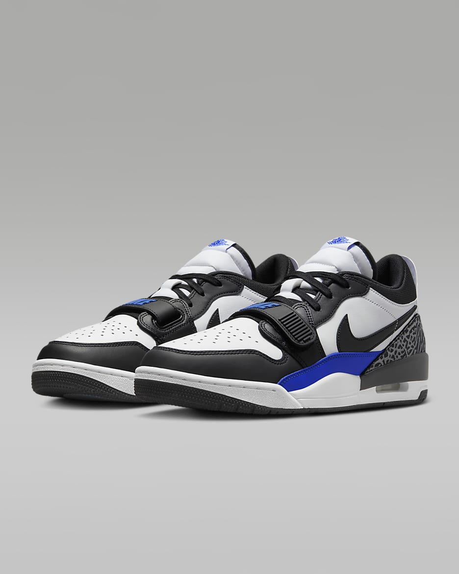 Air Jordan Legacy 312 Low Men's Shoes - White/Game Royal/Wolf Grey/Black