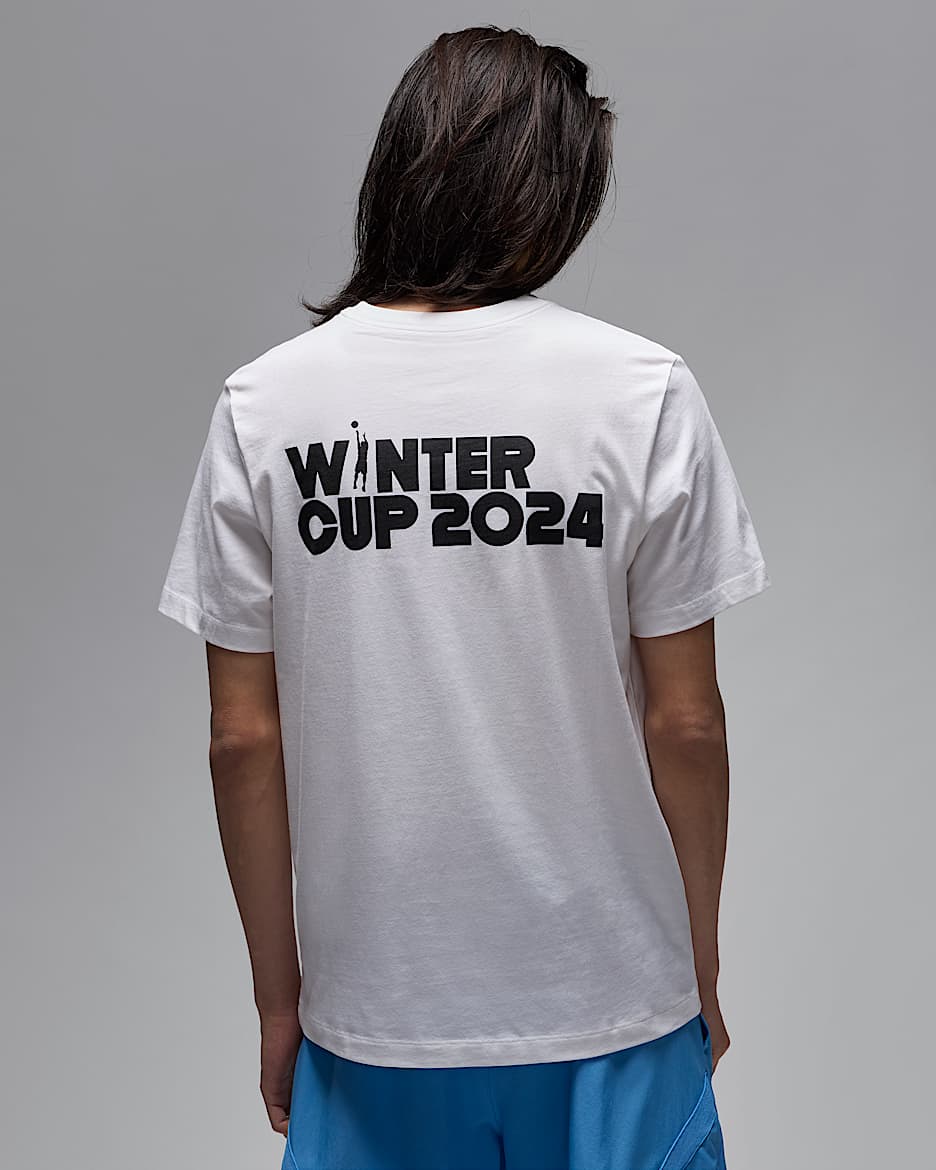ジョーダン ウインターカップ 2024 メンズ Tシャツ - ホワイト