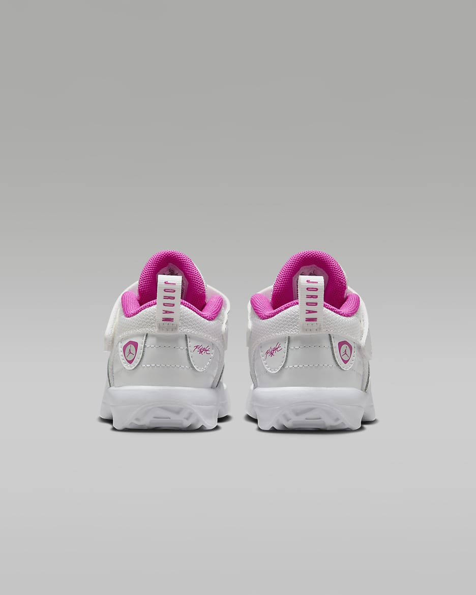 Chaussure Jordan Max Aura 6 pour bébé et tout-petit - Blanc/Fire Pink