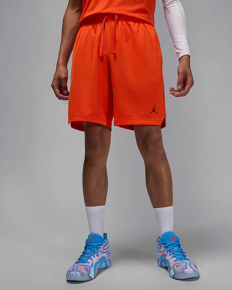 Jordan Sport Dri-FIT nettingshorts til herre - Team Orange