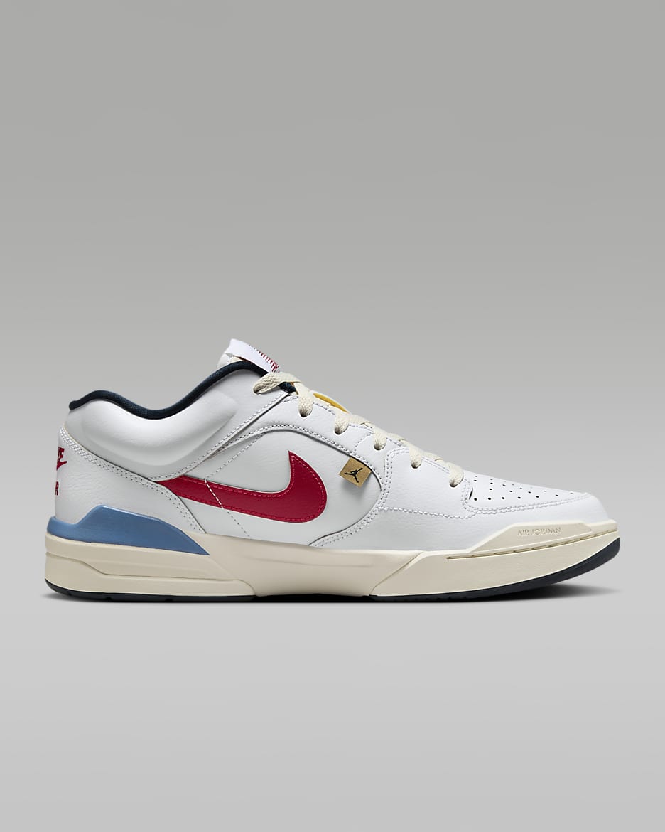 Tenis para hombre Jordan Stadium 90 - Blanco/Marfil pálido/Tormenta del Egeo/Azul marino militar