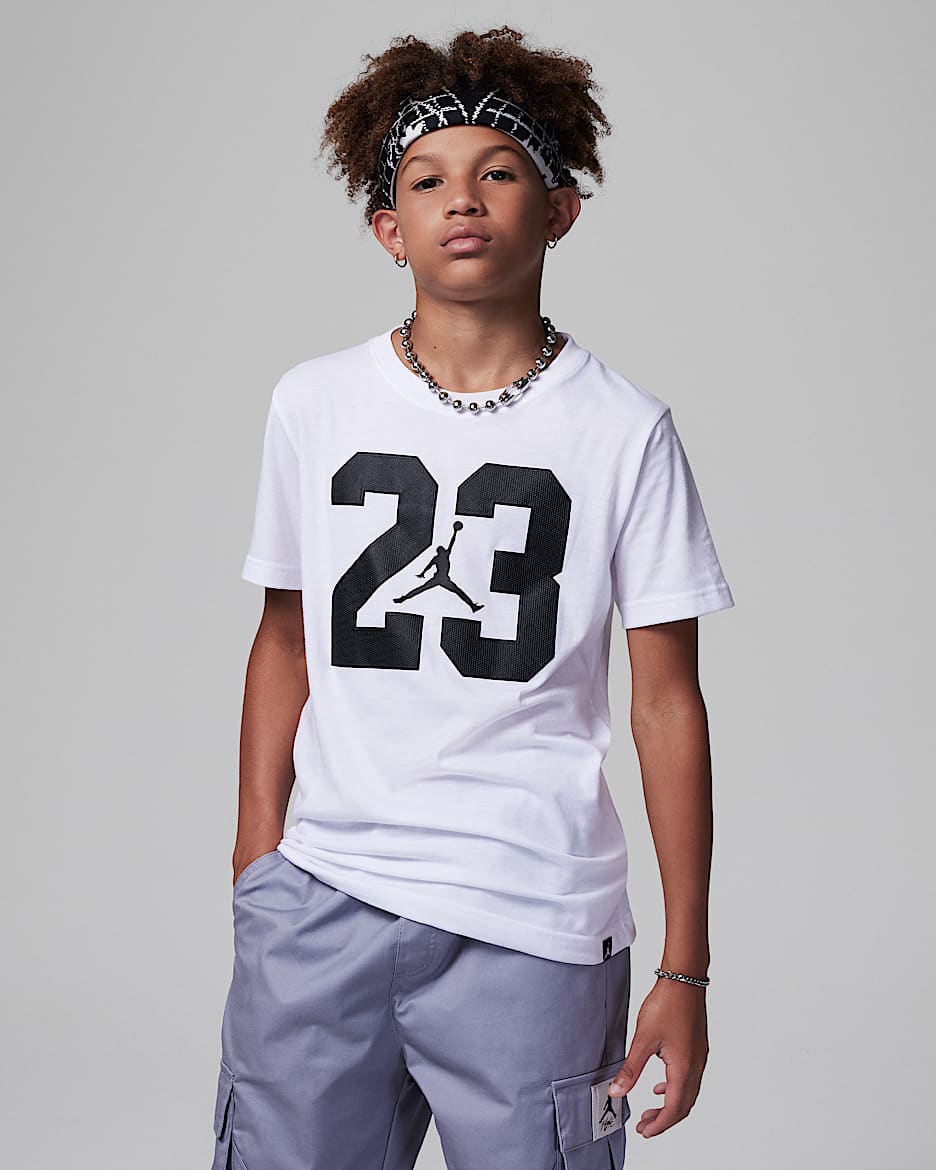 ジョーダン ジュニア Tシャツ - ホワイト