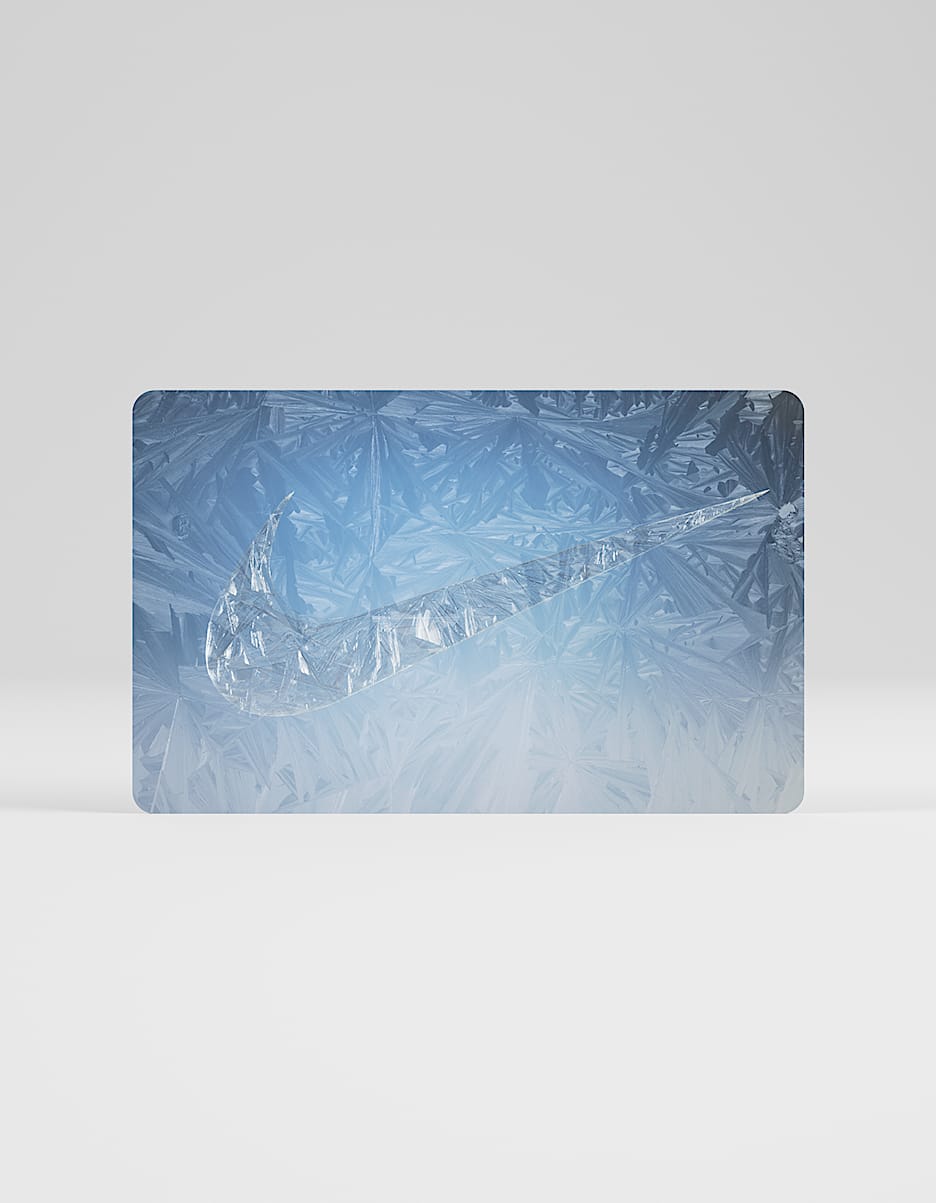 Nike Gift Card Mailed in a Mini Nike Shoebox - Blue