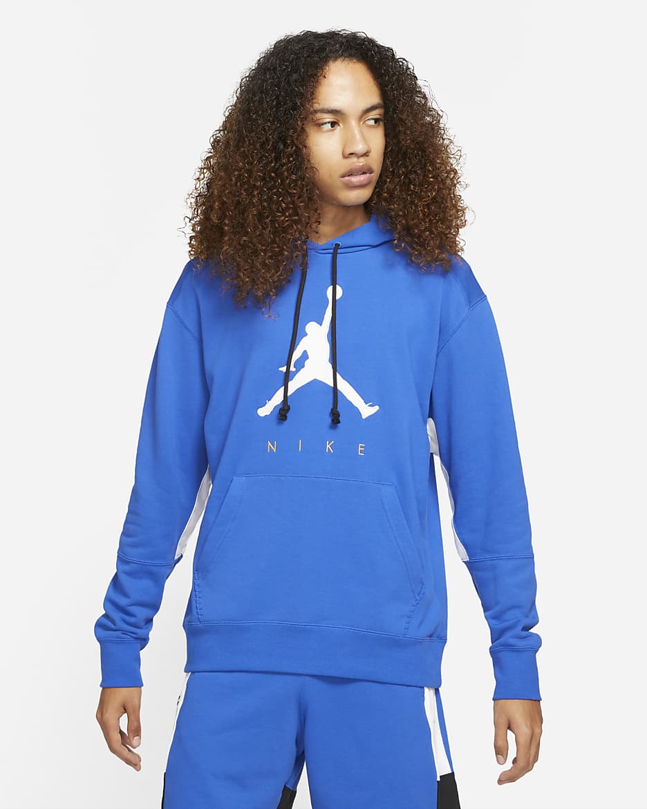 Jordan Jumpman Men's Pullover Hoodie - Game Royal/White/Black