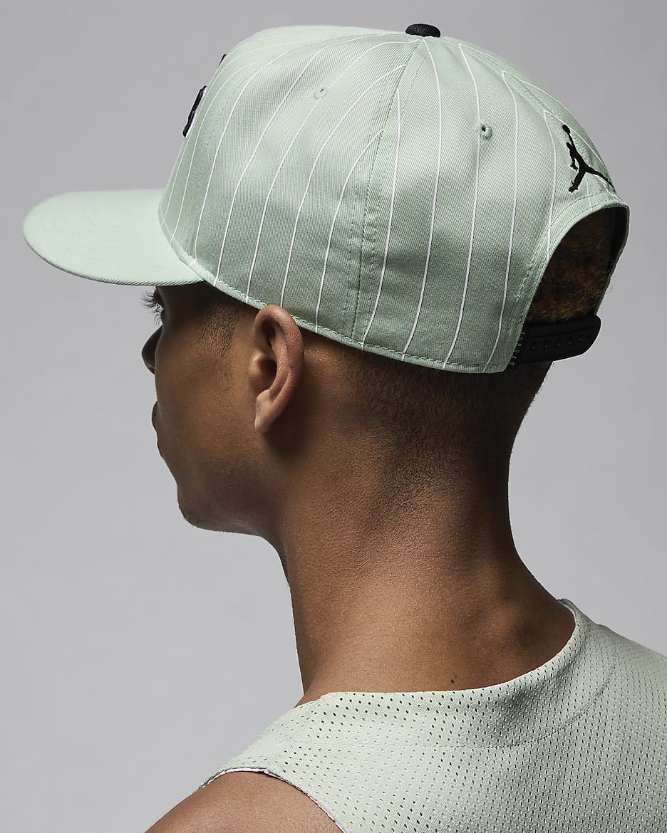 Jordan Flight MVP Pro Structured Cap - Seafoam/Black/Black