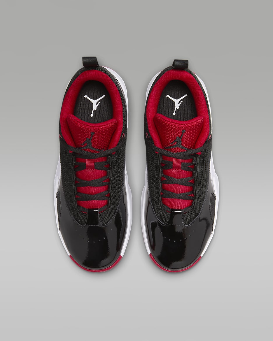 รองเท้าเด็กโต Jordan Max Aura 6 - ดำ/ขาว/Gym Red