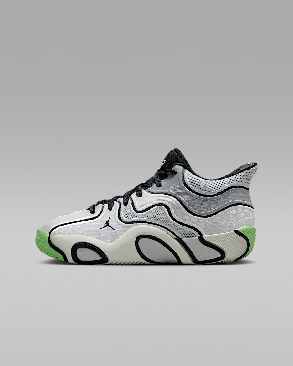 Tenis de básquetbol para niños grandes Tatum 3 - Tinte platino/Gris partícula/Gris niebla/Negro