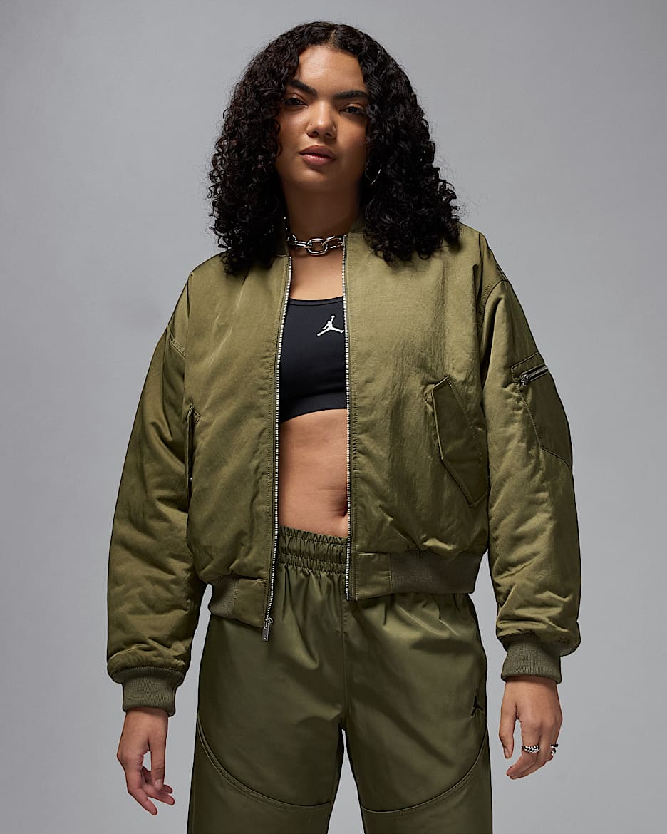 Jordan Renegade Women's Jacket - Medium Olive