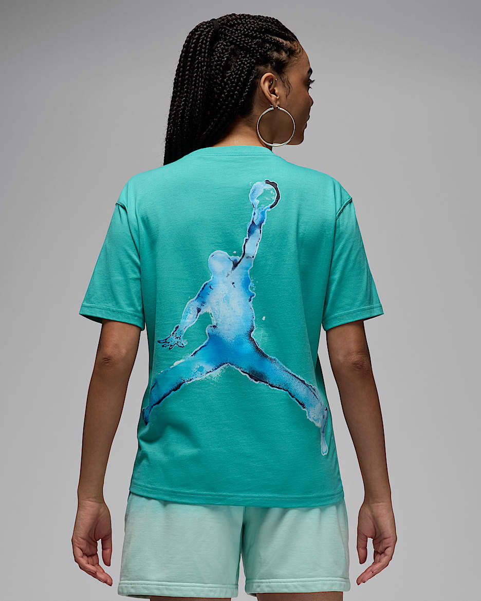 Jordan Women's Graphic T-Shirt - Washed Teal