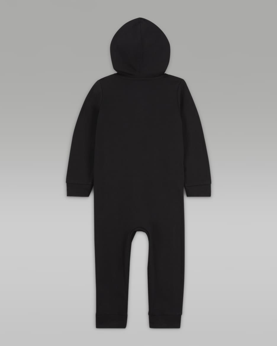 Jordan Baby (12-24M) Jumpman Coverall - Black