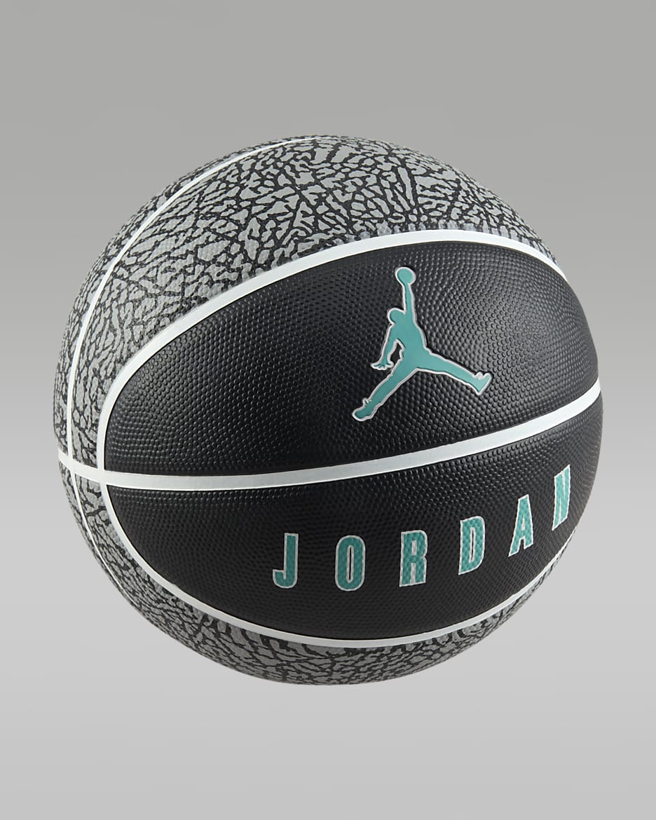 Jordan Playground Basketball - Black/White/Clear Jade