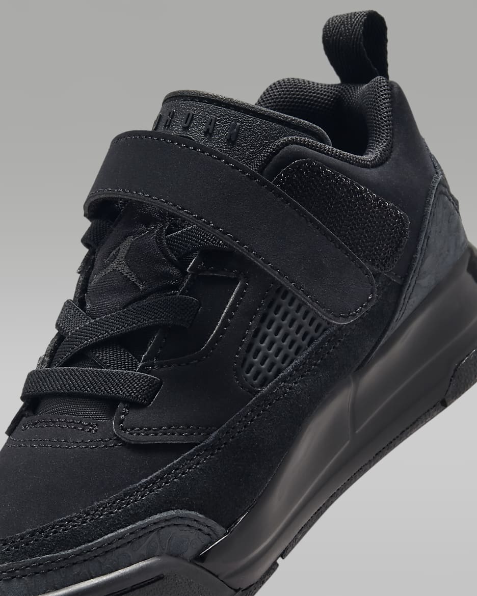 Jordan Spizike Low Younger Kids' Shoes - Black/Anthracite/Black