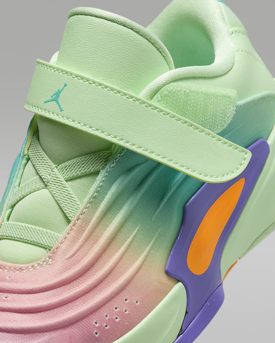 Luka 3 Little Kids' Shoes - Vapor Green/Cone/Psychic Purple/Hyper Jade