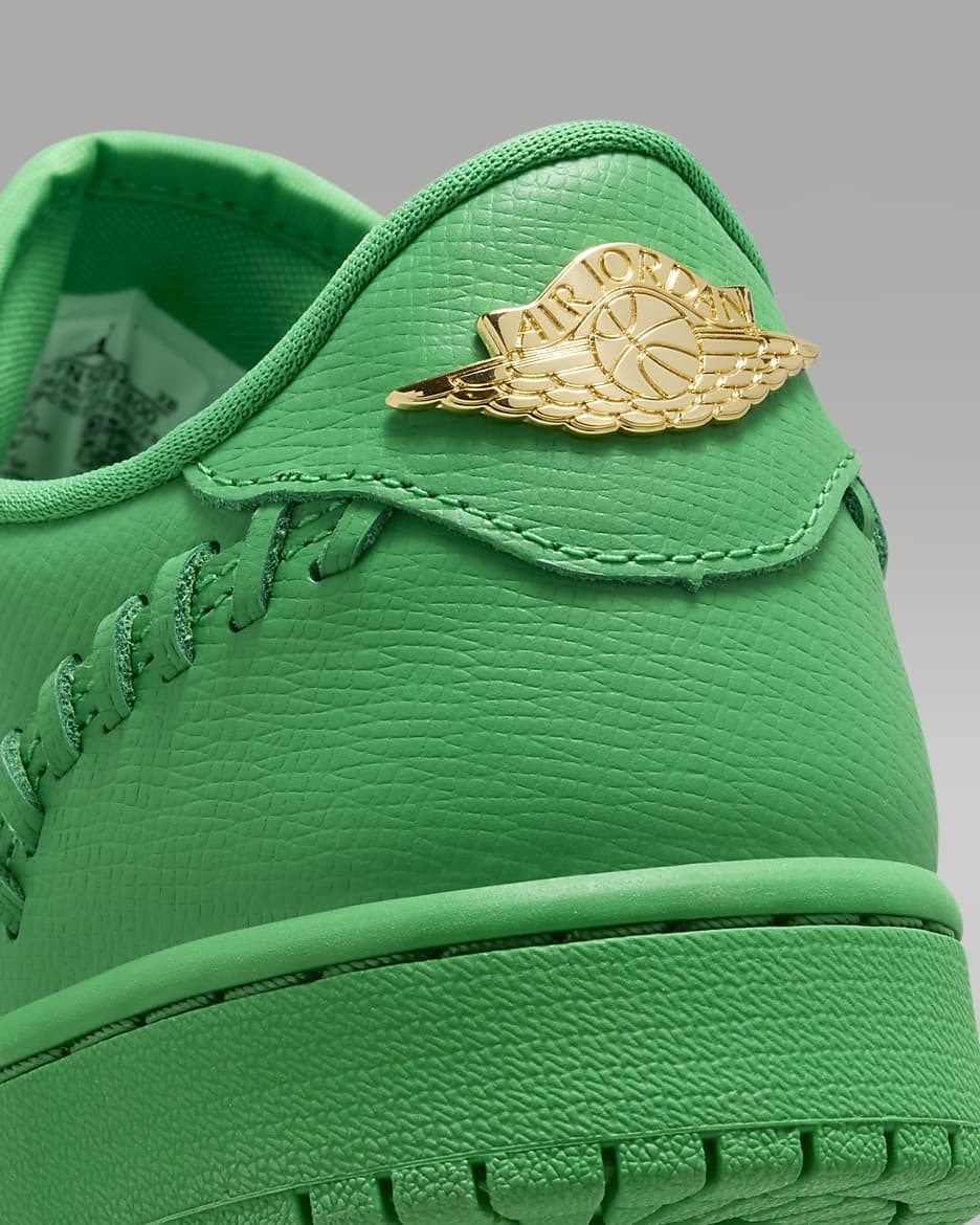 Air Jordan 1 Low Method of Make Shoes - Lucky Green/Metallic Gold