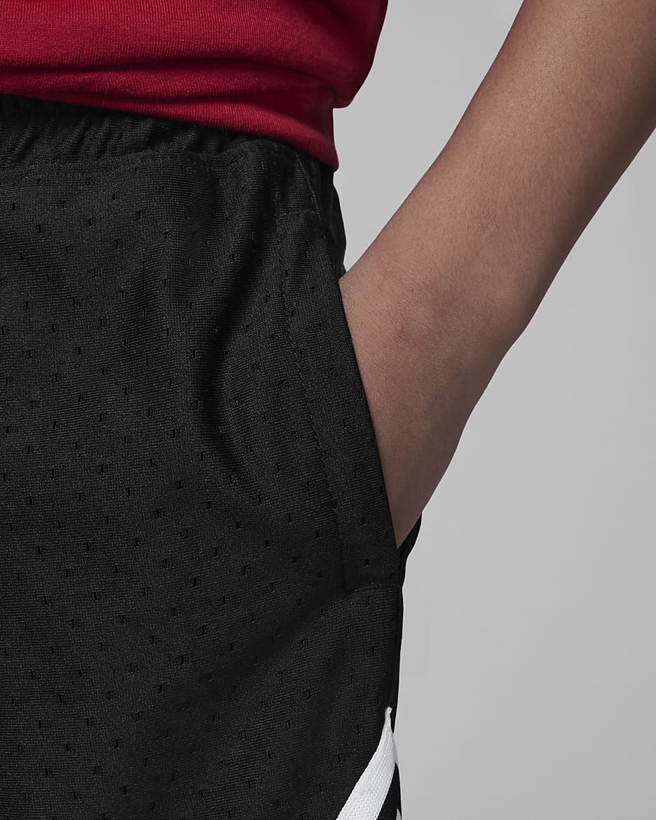 Shorts para niños pequeños Jordan Dri-FIT - Negro