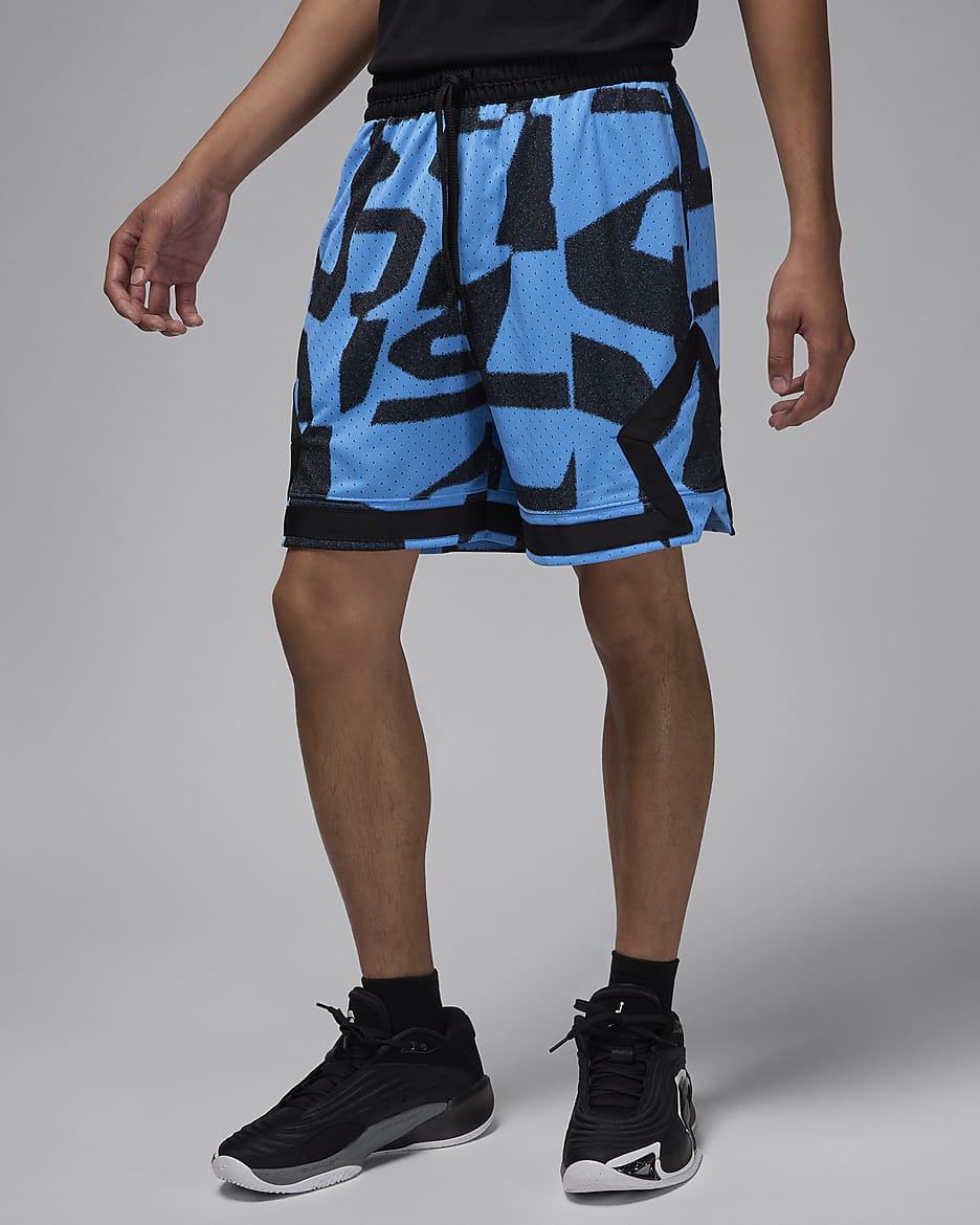 ジョーダン スポーツ メンズ Dri-FIT メッシュ ダイアモンド ショートパンツ - レジェンドブルー/ブラック