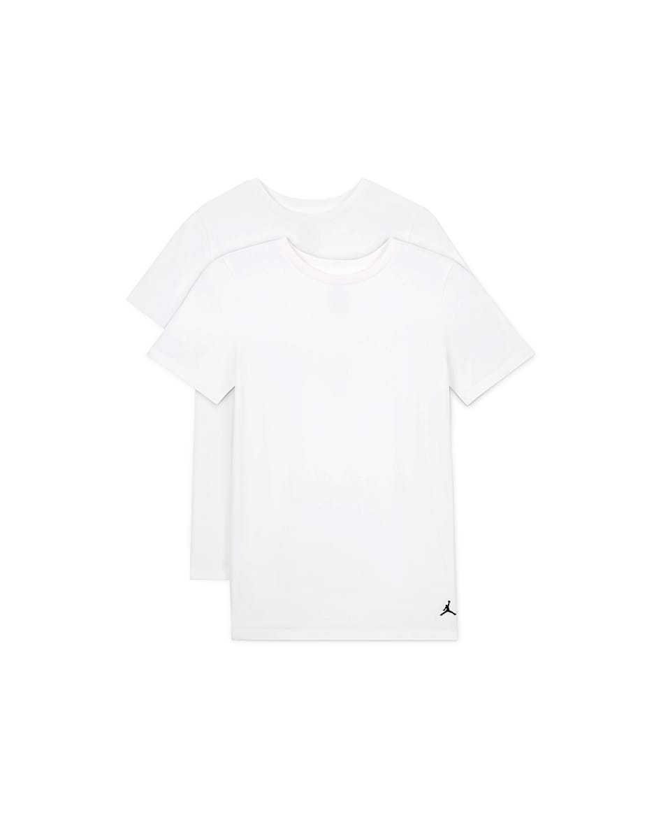 ジョーダン ジュニア フライト ベース Tシャツ (2枚セット) - ホワイト
