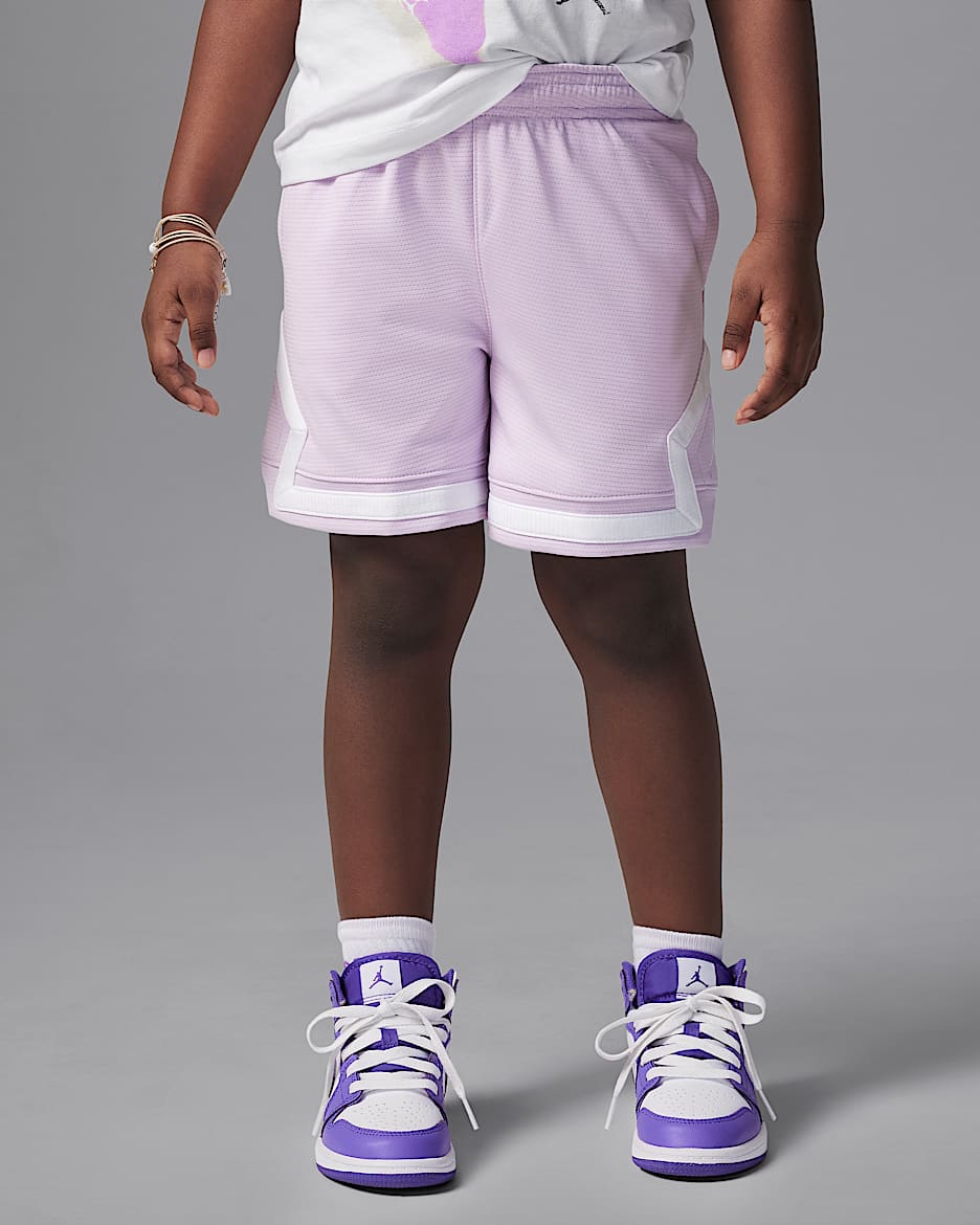 Jordan Dri-FIT Little Kids' Diamond Shorts - Doll