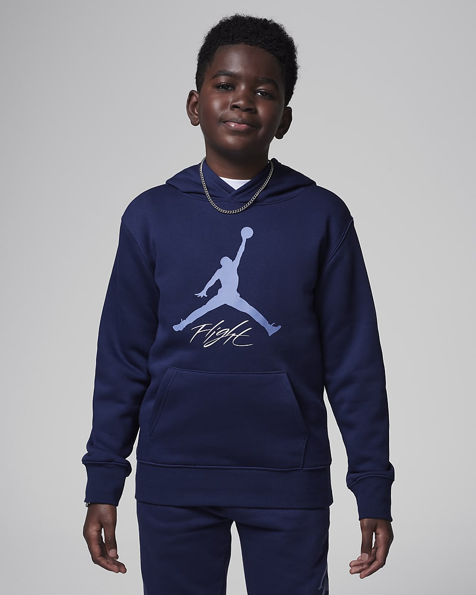 Kalhoty Jordan Jumpman Baseline pro větší děti - Midnight Navy