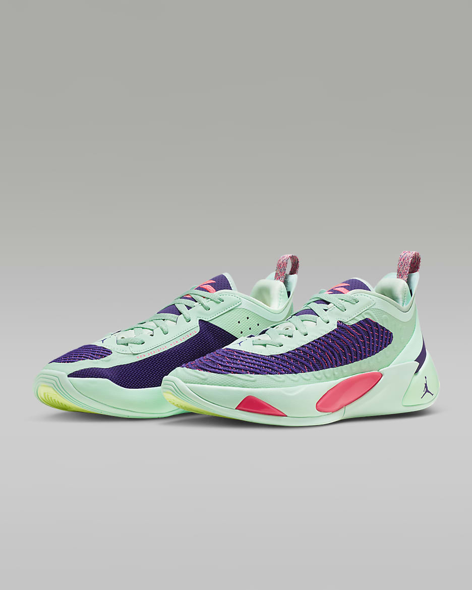 Luka 1 PF Men's Basketball Shoes - Mint Foam/Court Purple/Dark Concord/Racer Pink