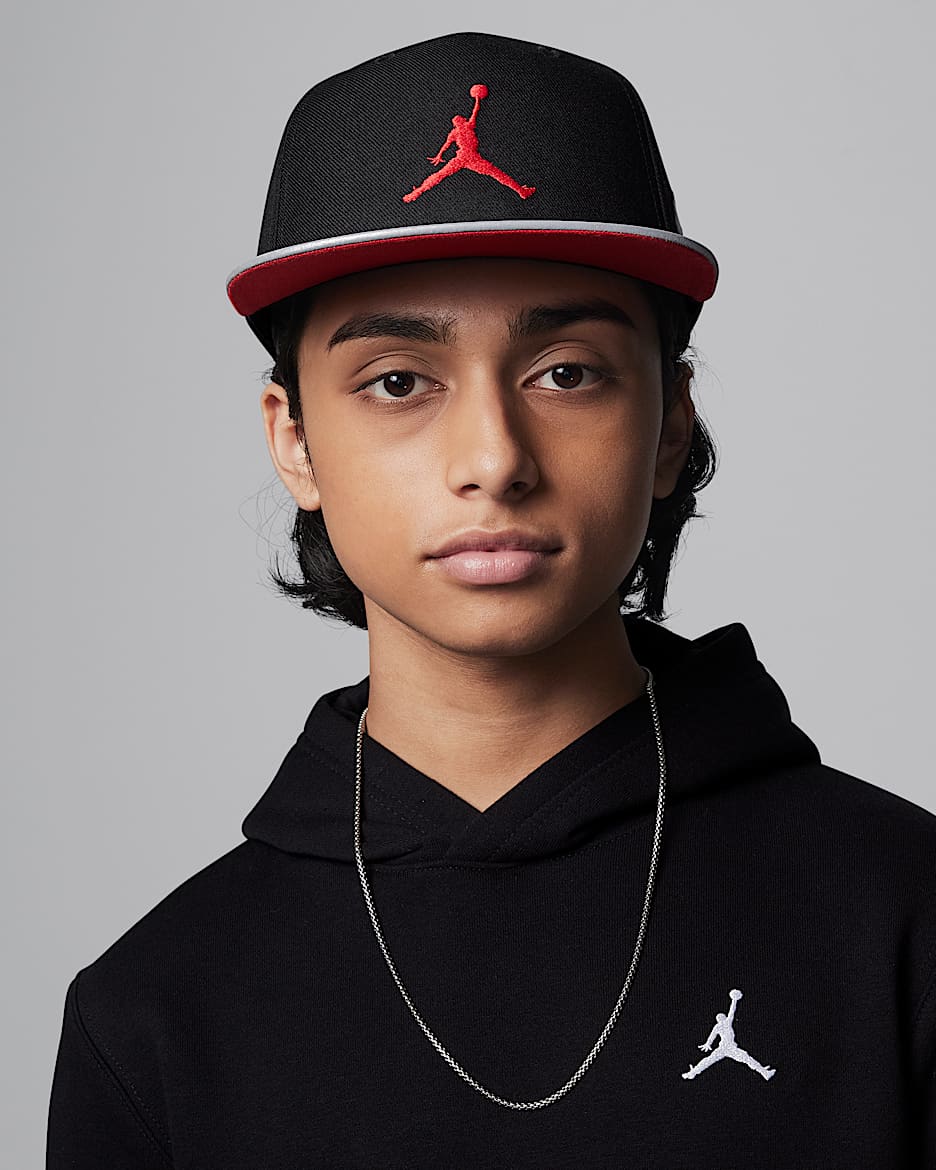 Jordan Older Kids' Retro 5 Cap - Black
