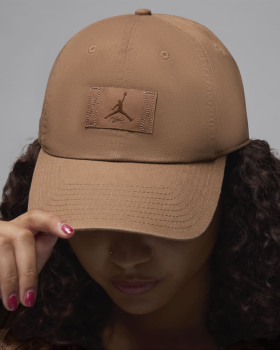 Jordan Club Cap Adjustable Hat - Archaeo Brown/Archaeo Brown/Cacao Wow