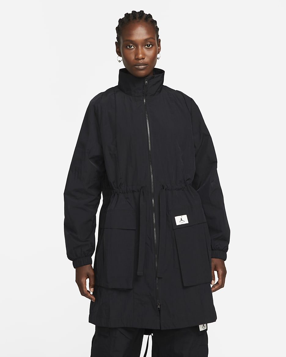 Chamarra oversized para mujer Jordan Essentials - Negro