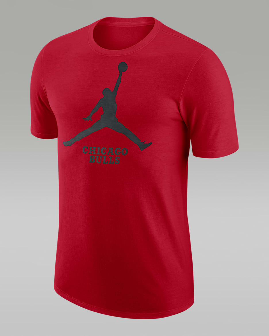 Chicago Bulls Essential Men's Jordan NBA T-Shirt - University Red