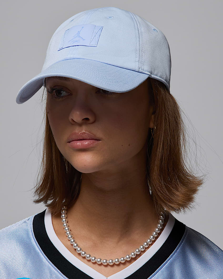 หมวกปรับได้ Jordan Club Cap - Hydrogen Blue/Hydrogen Blue/Royal Tint