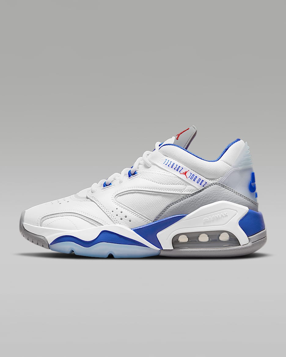 Jordan Point Lane Men's Shoes - White/Light Smoke Grey/University Red/Hyper Royal