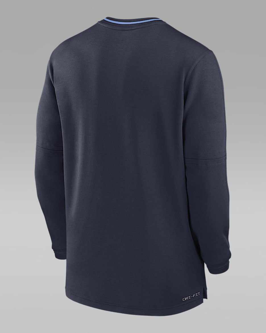 North Carolina Tar Heels Sideline Coach Men's Jordan DriFIT College 1/