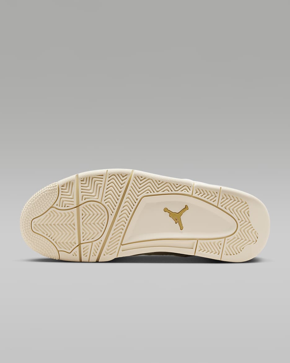 jordan 4 gold white